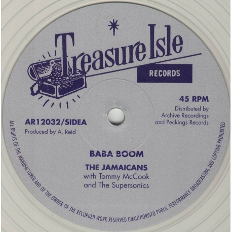 The Jamaicans with Tommy Mccook and The Supersonics - Baba Boom